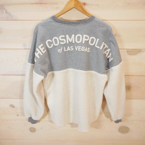 The Cosmopolitan Las Vegas Spirit Jersey Faux Sherpa Pullover Sweatshirt Size S - Picture 1 of 10